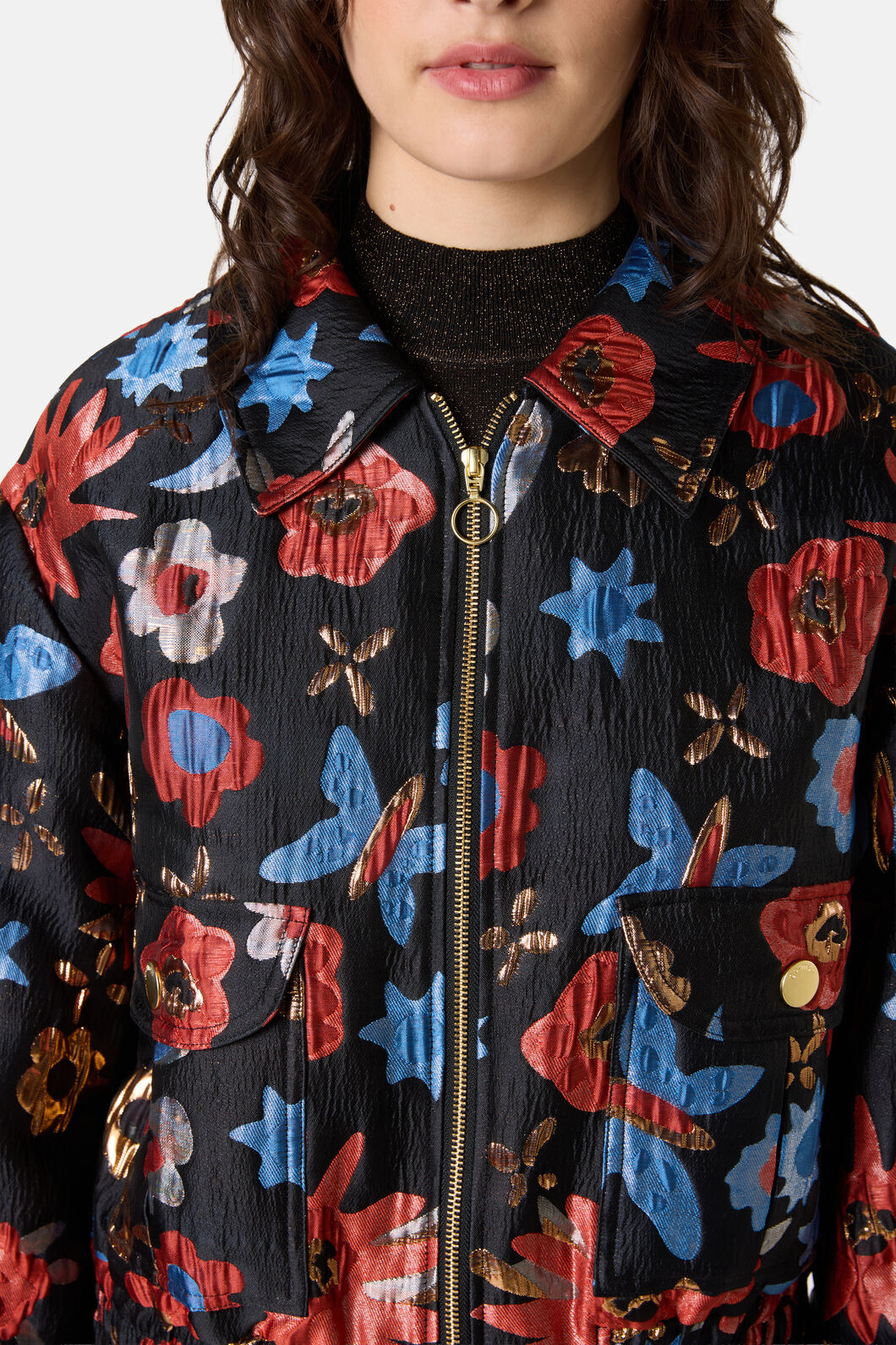 Gorman NZ - The Garden Jacquard Jacket - print