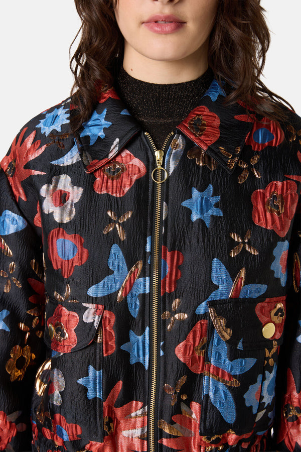 Gorman NZ - The Garden Jacquard Jacket - print