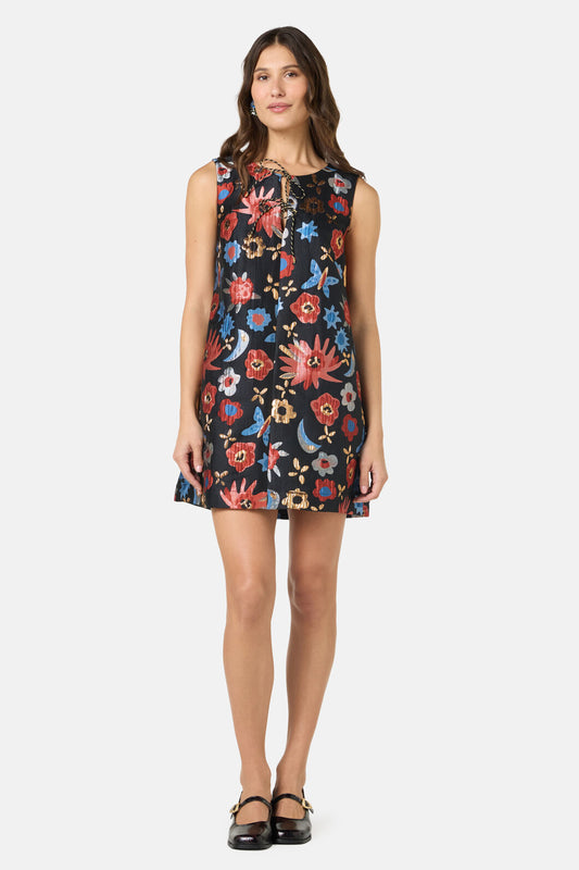 Gorman NZ - The Garden Jacquard Dress - print