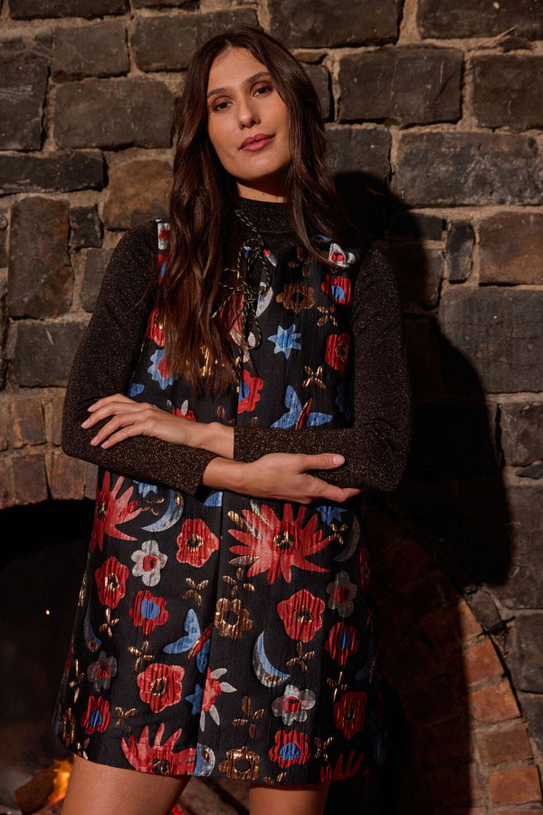 Gorman NZ - The Garden Jacquard Dress - print