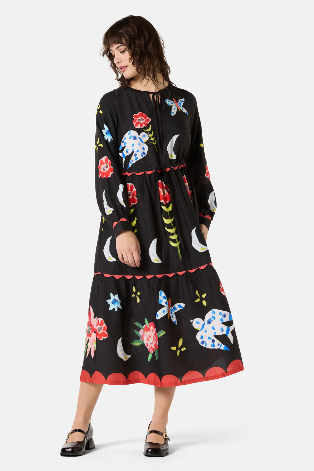 Gorman NZ - The Garden Long Dress - print
