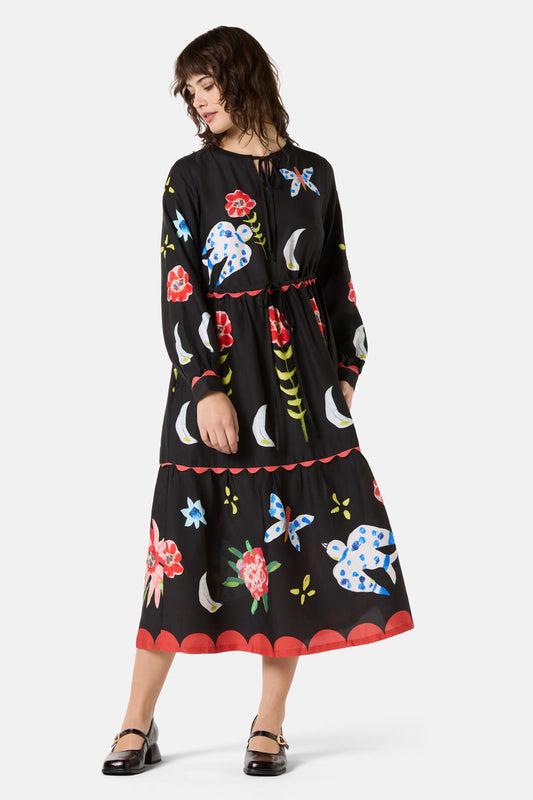 Gorman NZ - The Garden Long Dress - print
