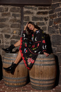 Gorman NZ - The Garden Long Dress - print