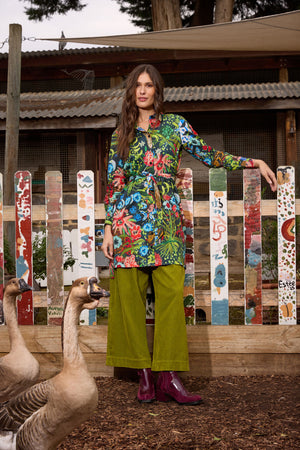 Gorman NZ - The Garden Shirt Dress - print