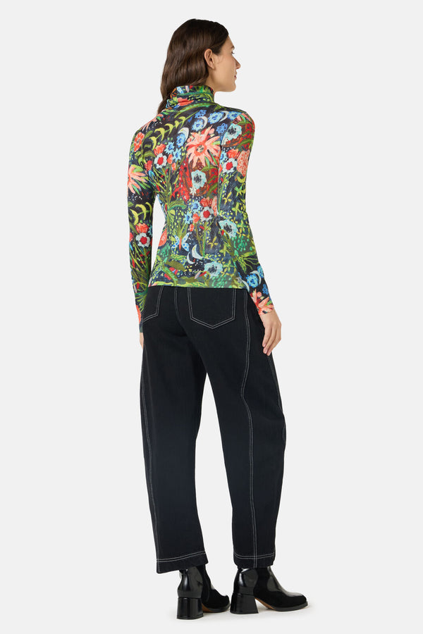 Gorman NZ - The Garden Merino Polo - print
