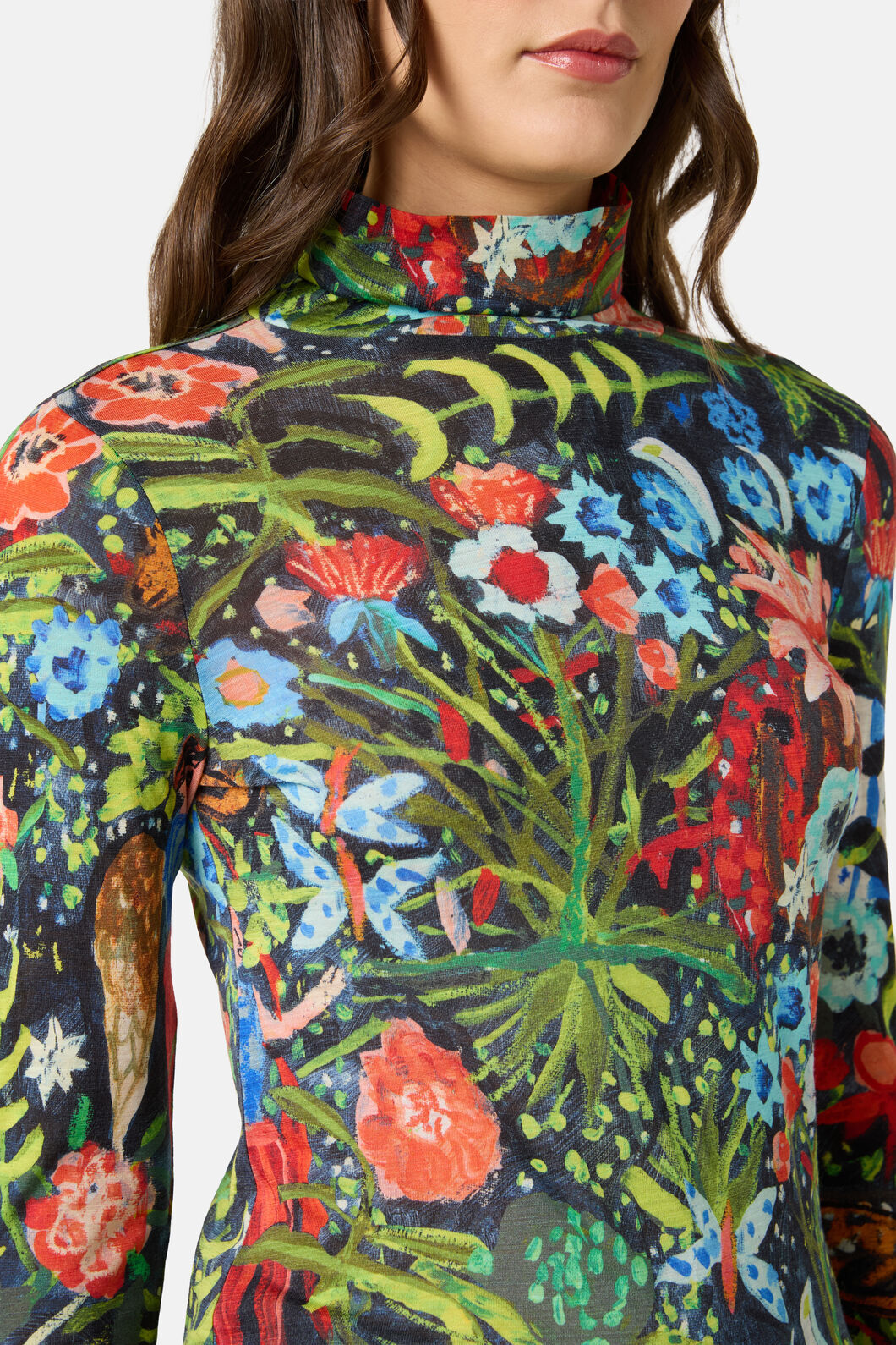 Gorman NZ - The Garden Merino Polo - print