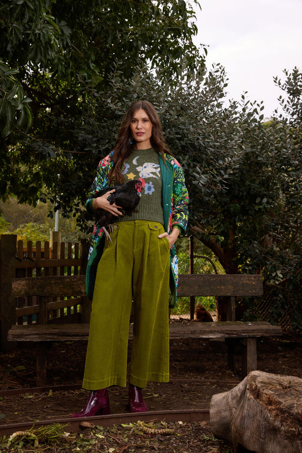 Gorman NZ - Emilio Cord Pants - green