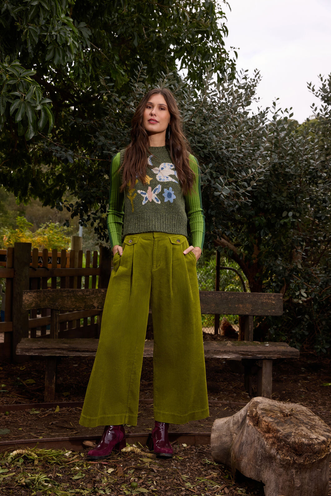 Gorman NZ - Emilio Cord Pants - green