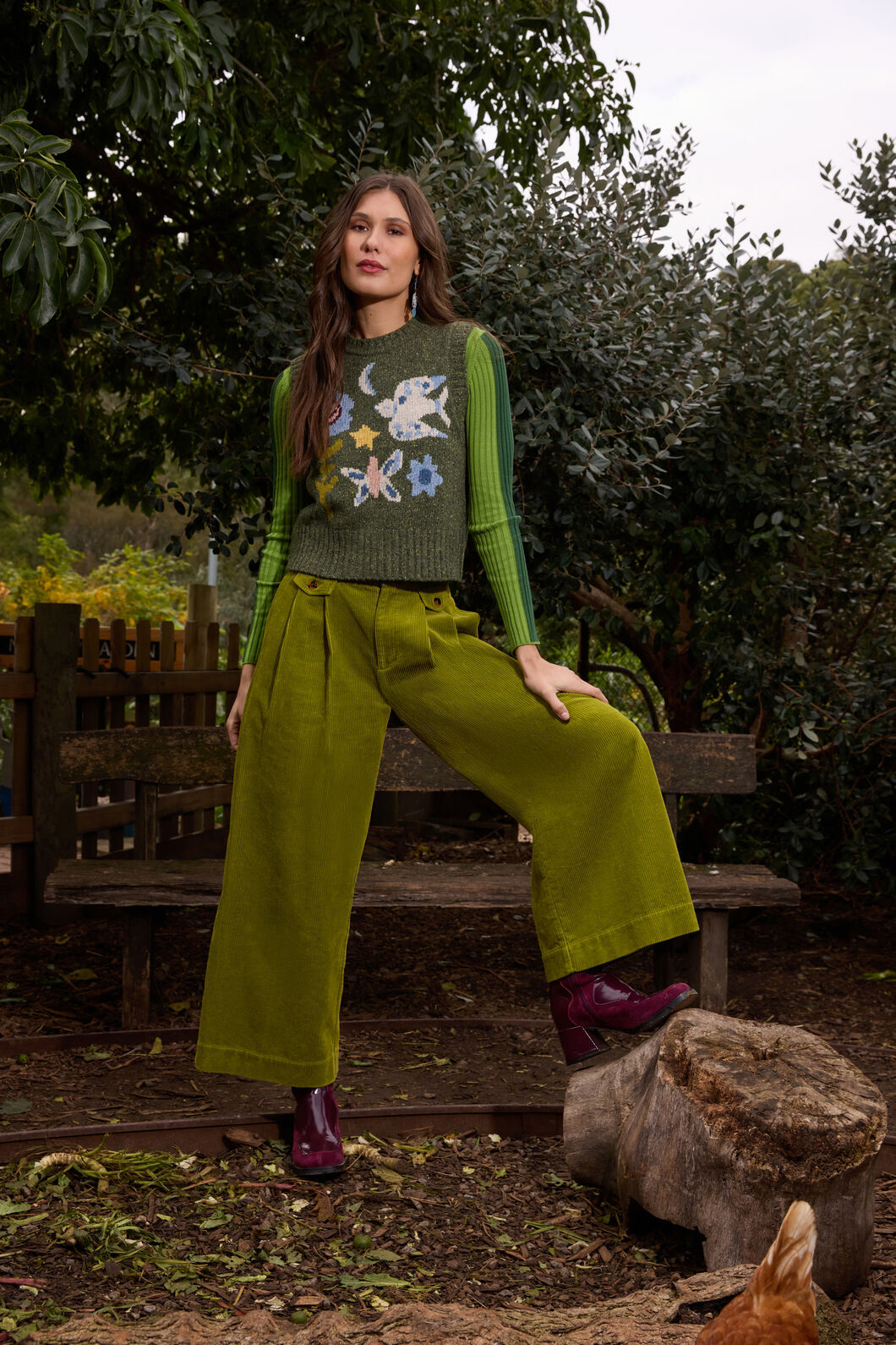 Gorman NZ - Emilio Cord Pants - green