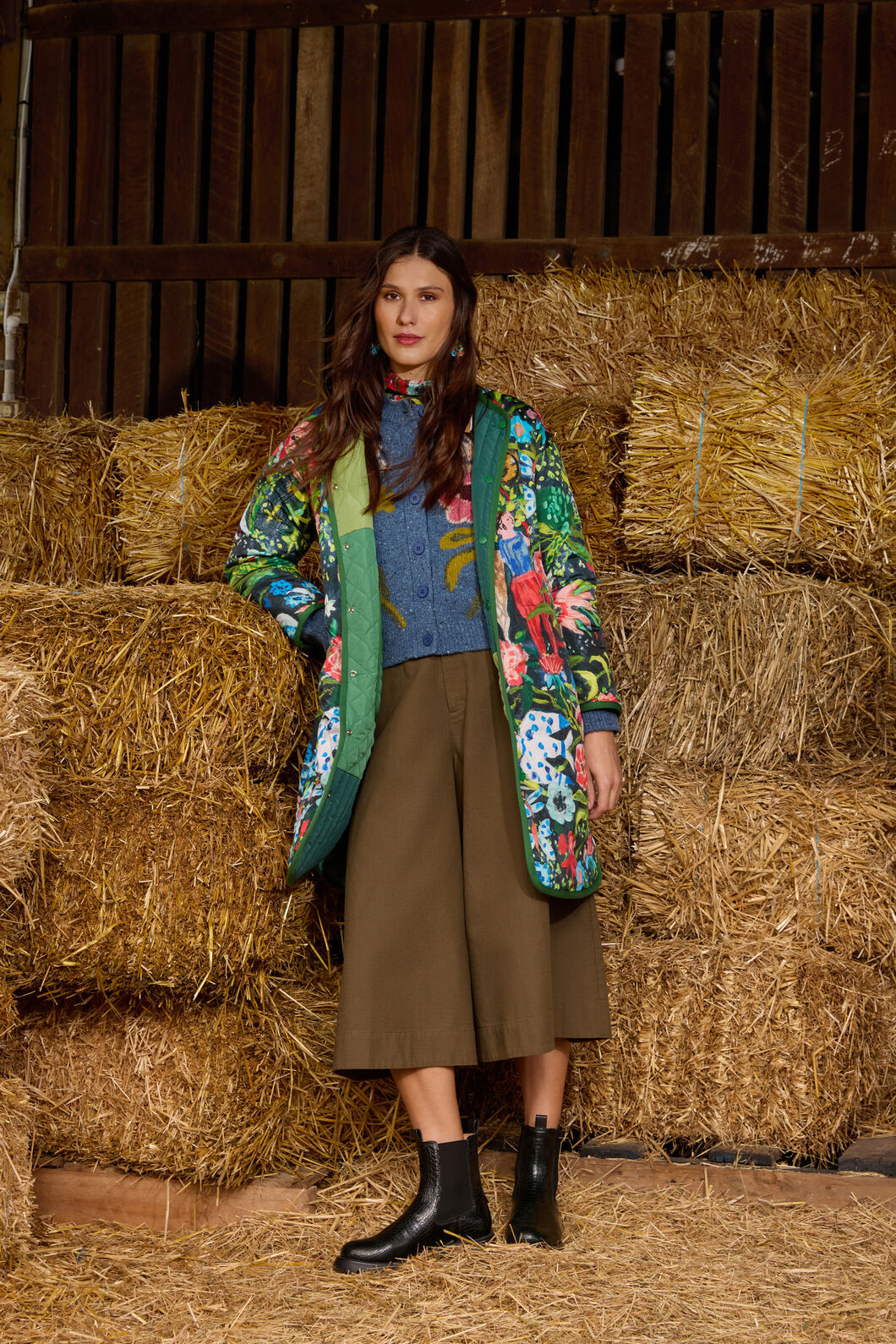 Gorman NZ - The Garden Reversible Coat - print