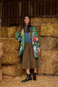 Gorman NZ - The Garden Reversible Coat - print