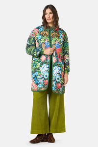 Gorman NZ - The Garden Reversible Coat - print