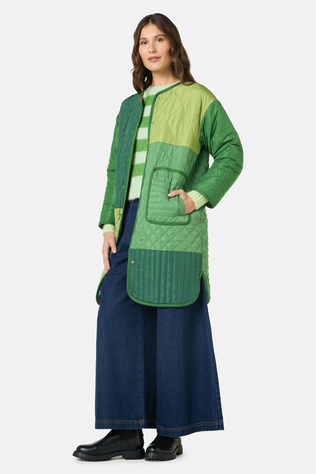 Gorman NZ - The Garden Reversible Coat - print