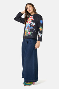 Gorman NZ - Garden Table Long Tee - black