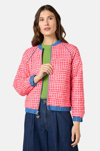 Gorman NZ - Garden Bed Denim Bomber Jacket - blue