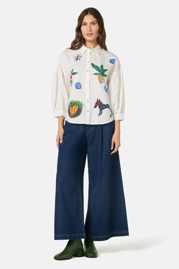 Gorman NZ - Garden Table Shirt - white