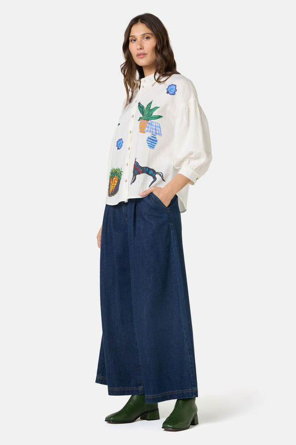 Gorman NZ - Garden Table Shirt - white