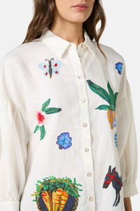 Gorman NZ - Garden Table Shirt - white