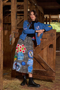 Gorman NZ - Garden Table Midi Skirt - print
