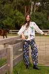 Gorman NZ - Garden Table Denim Jean - print