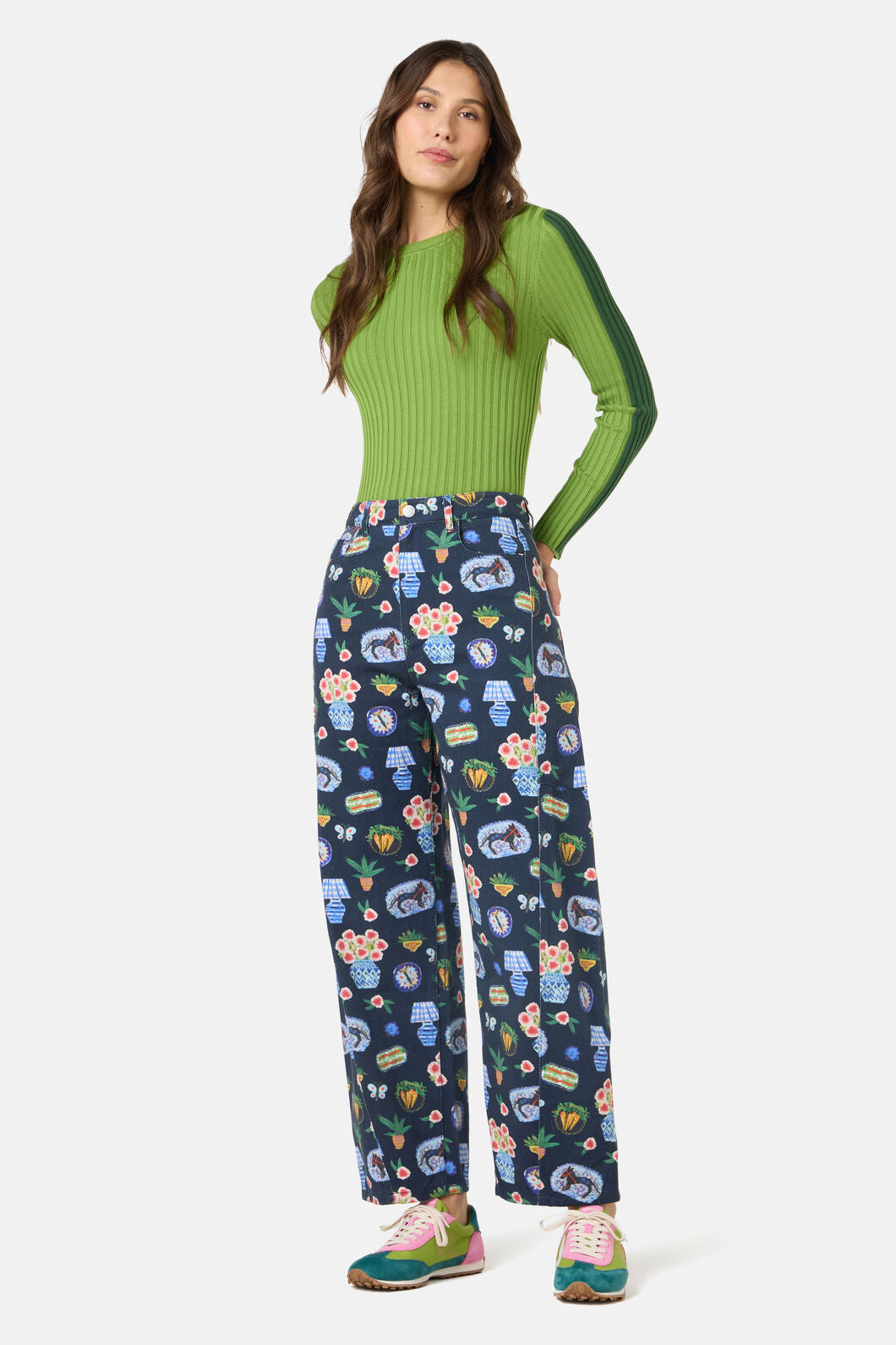 Gorman NZ - Garden Table Denim Jean - print
