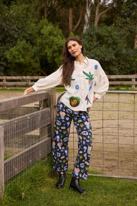 Gorman NZ - Garden Table Denim Jean - print