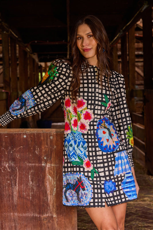 Gorman NZ - Garden Table Shirt Dress - print