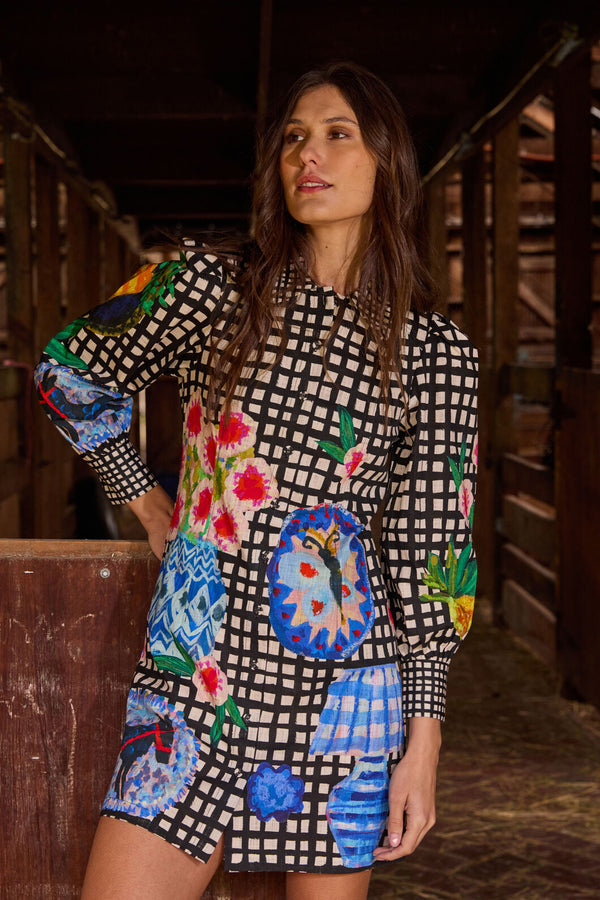 Gorman NZ - Garden Table Shirt Dress - print