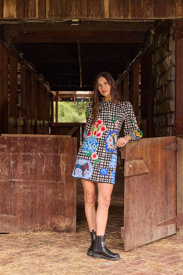 Gorman NZ - Garden Table Shirt Dress - print