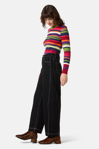 Gorman NZ - Stripe Tease Knit Top - stripe