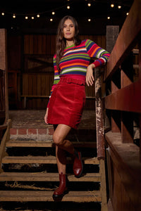 Gorman NZ - Stripe Tease Knit Top - stripe