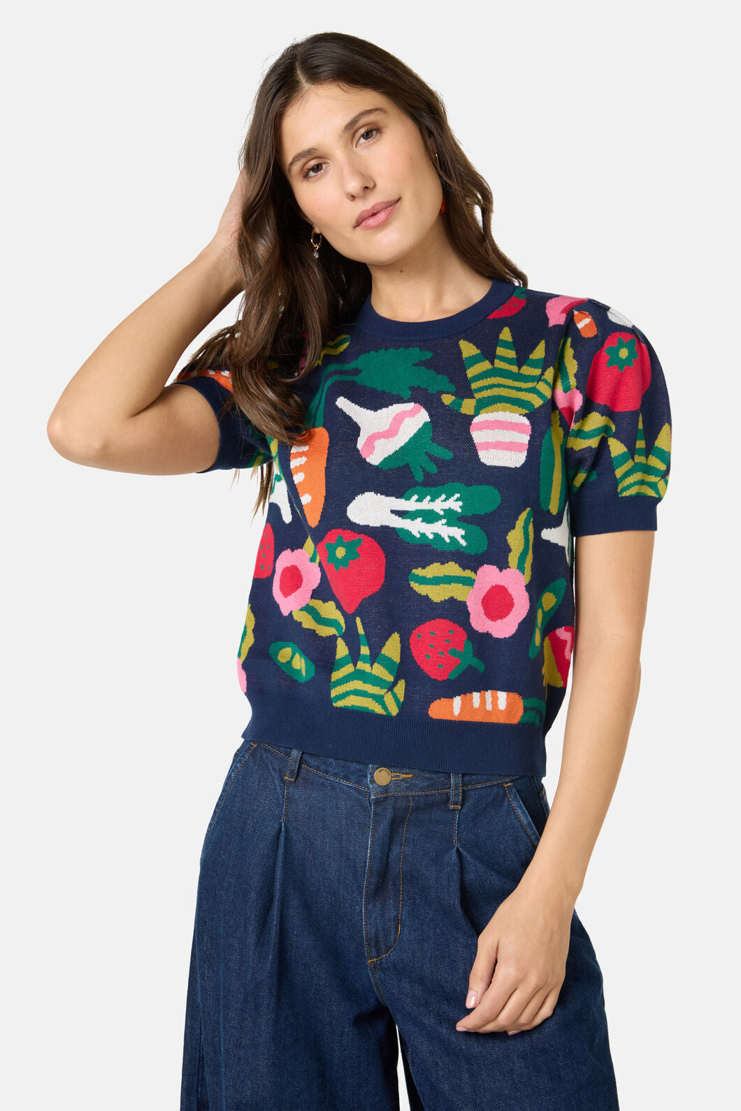 Gorman NZ - Garden Table Knit Top - multi