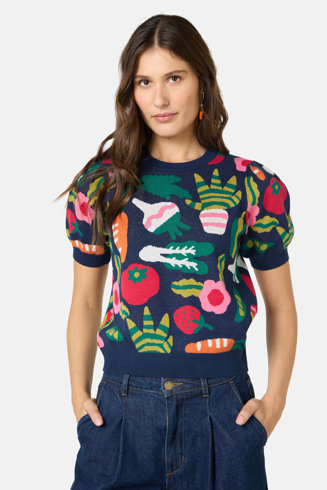 Gorman NZ - Garden Table Knit Top - multi