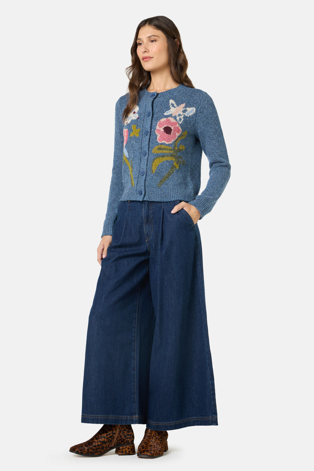 Gorman NZ - The Garden Cardigan - blue