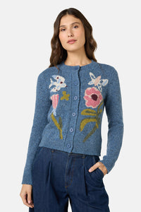 Gorman NZ - The Garden Cardigan - blue
