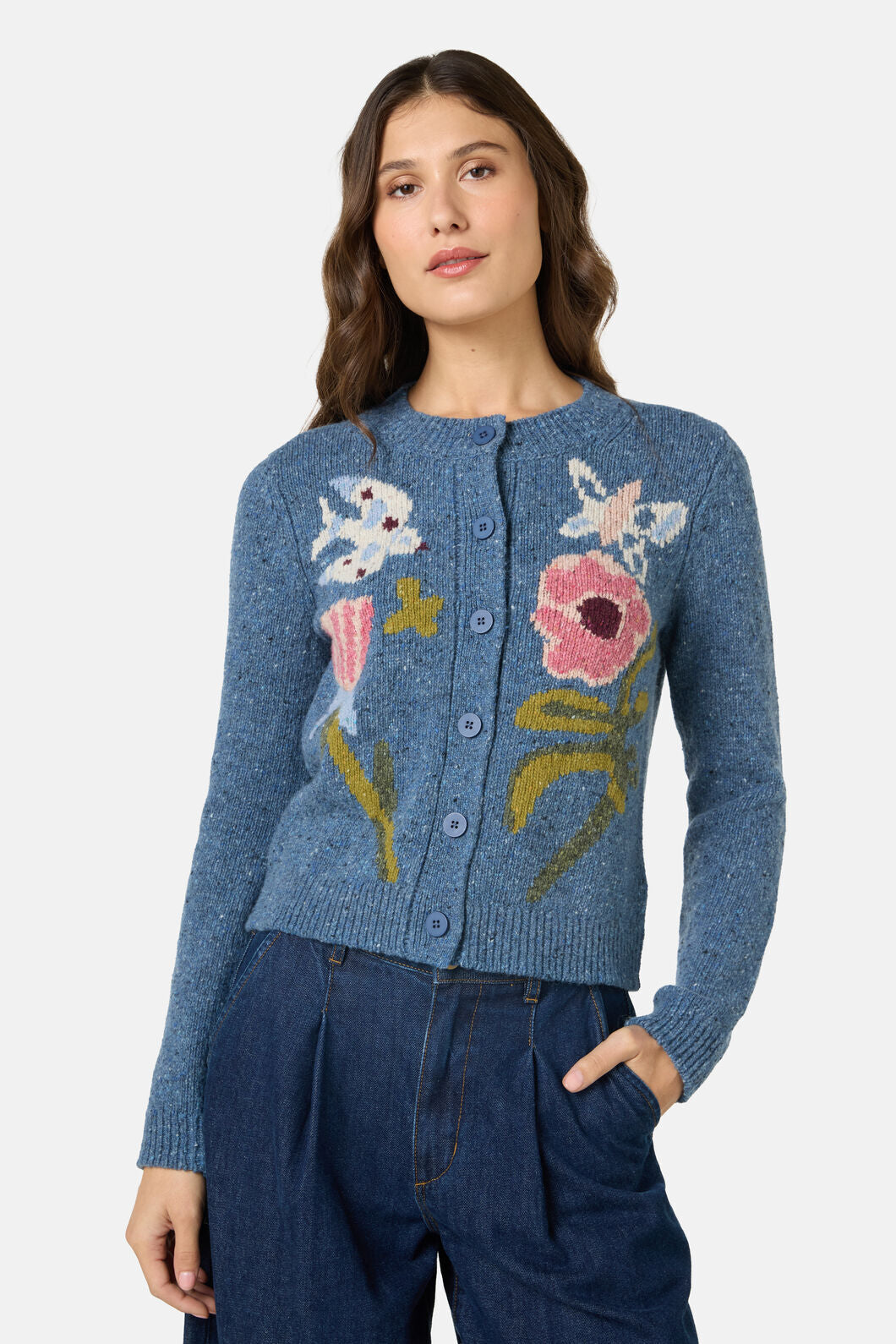 Gorman NZ - The Garden Cardigan - blue