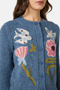 Gorman NZ - The Garden Cardigan - blue