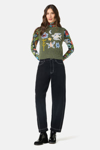 Gorman NZ - The Garden Wool Vest - green