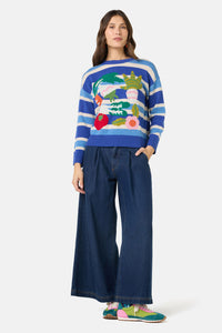 Gorman NZ - Garden Table Wool Jumper - multi