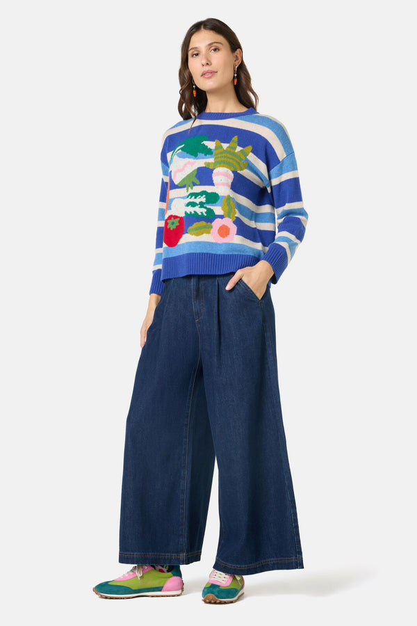 Gorman NZ - Garden Table Wool Jumper - multi