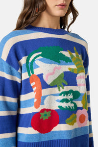 Gorman NZ - Garden Table Wool Jumper - multi