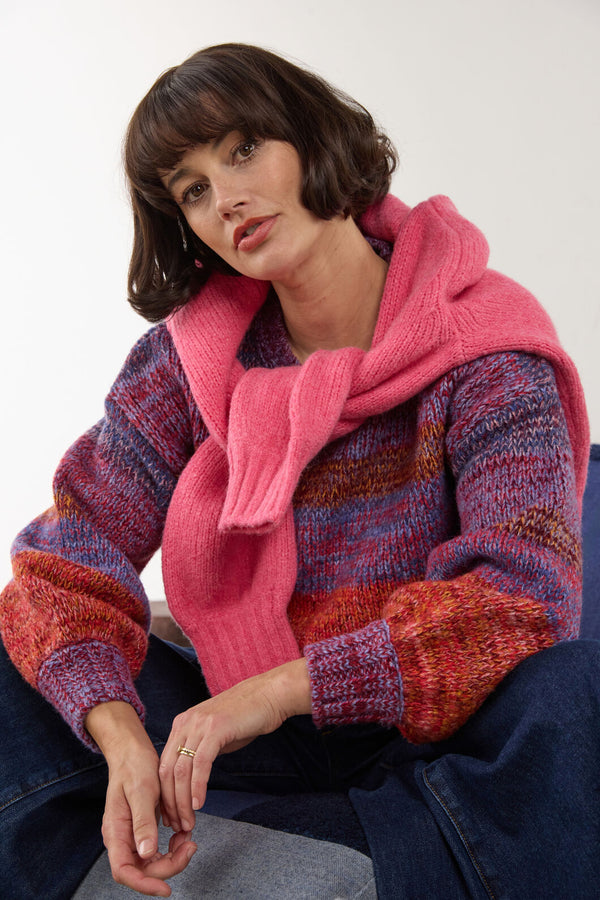 Gorman NZ - Emporium Space Dye Jumper - multi