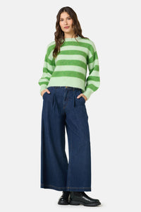 Gorman NZ - Linea Stripe Alpaca Jumper - stripe