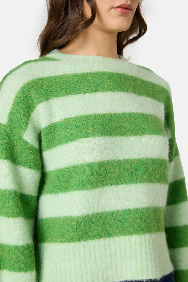 Gorman NZ - Linea Stripe Alpaca Jumper - stripe