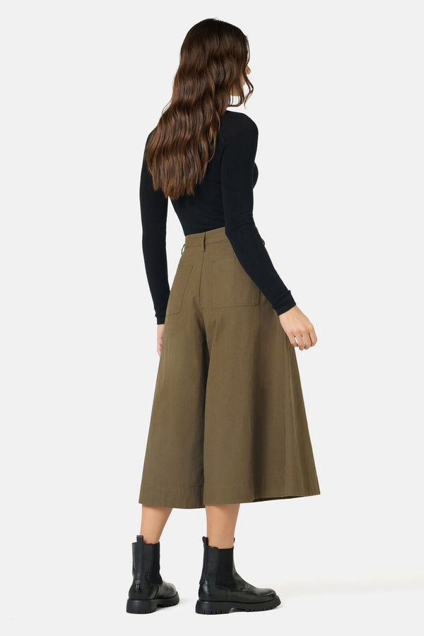 Gorman NZ - Tortoise Shell Skort - khaki