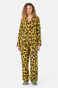 Gorman NZ - Leopard Long PJ Set - print