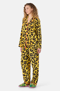 Gorman NZ - Leopard Long PJ Set - print