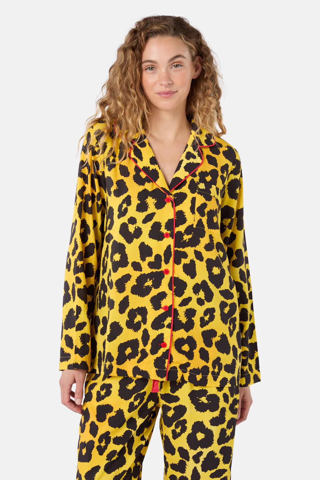 Gorman NZ - Leopard Long PJ Set - print