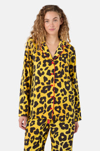 Gorman NZ - Leopard Long PJ Set - print