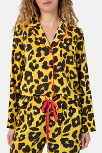 Gorman NZ - Leopard Long PJ Set - print